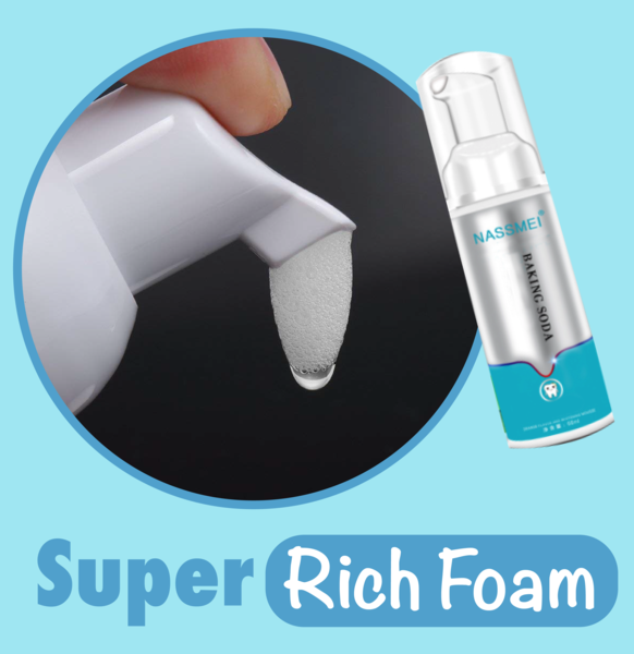 FoamFresh®  Whitening deep cleansing foam toothpaste – Dumalt
